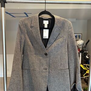 H&M Gray Tailored Women's Blazer